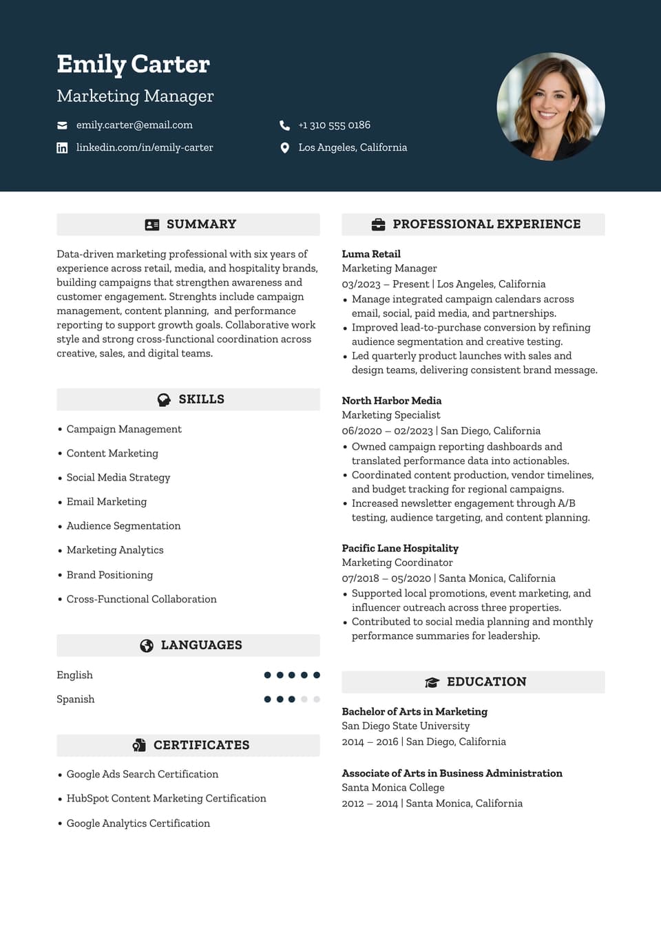 Marketing Manager