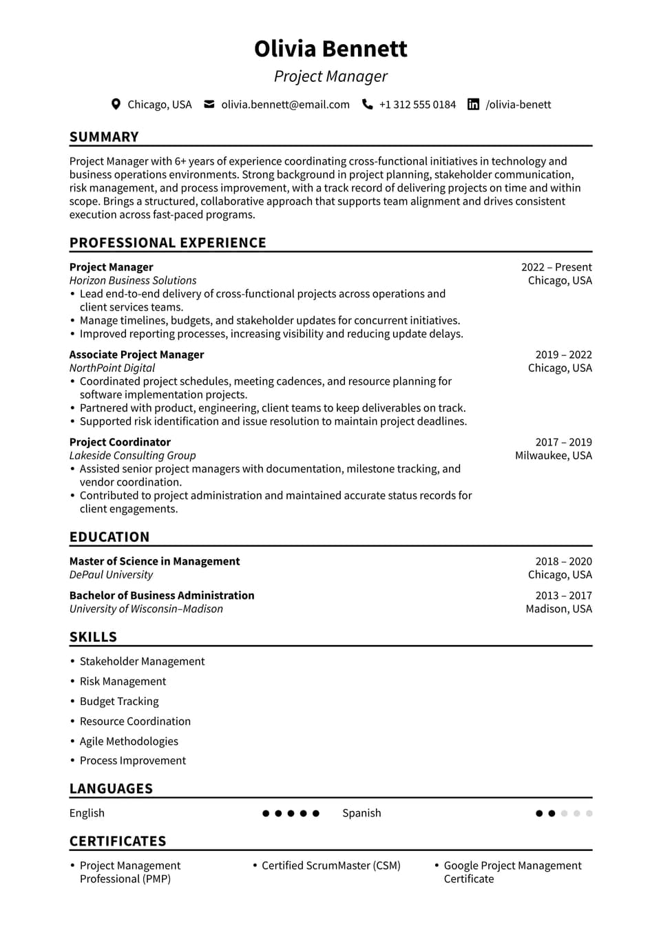 Project Manager