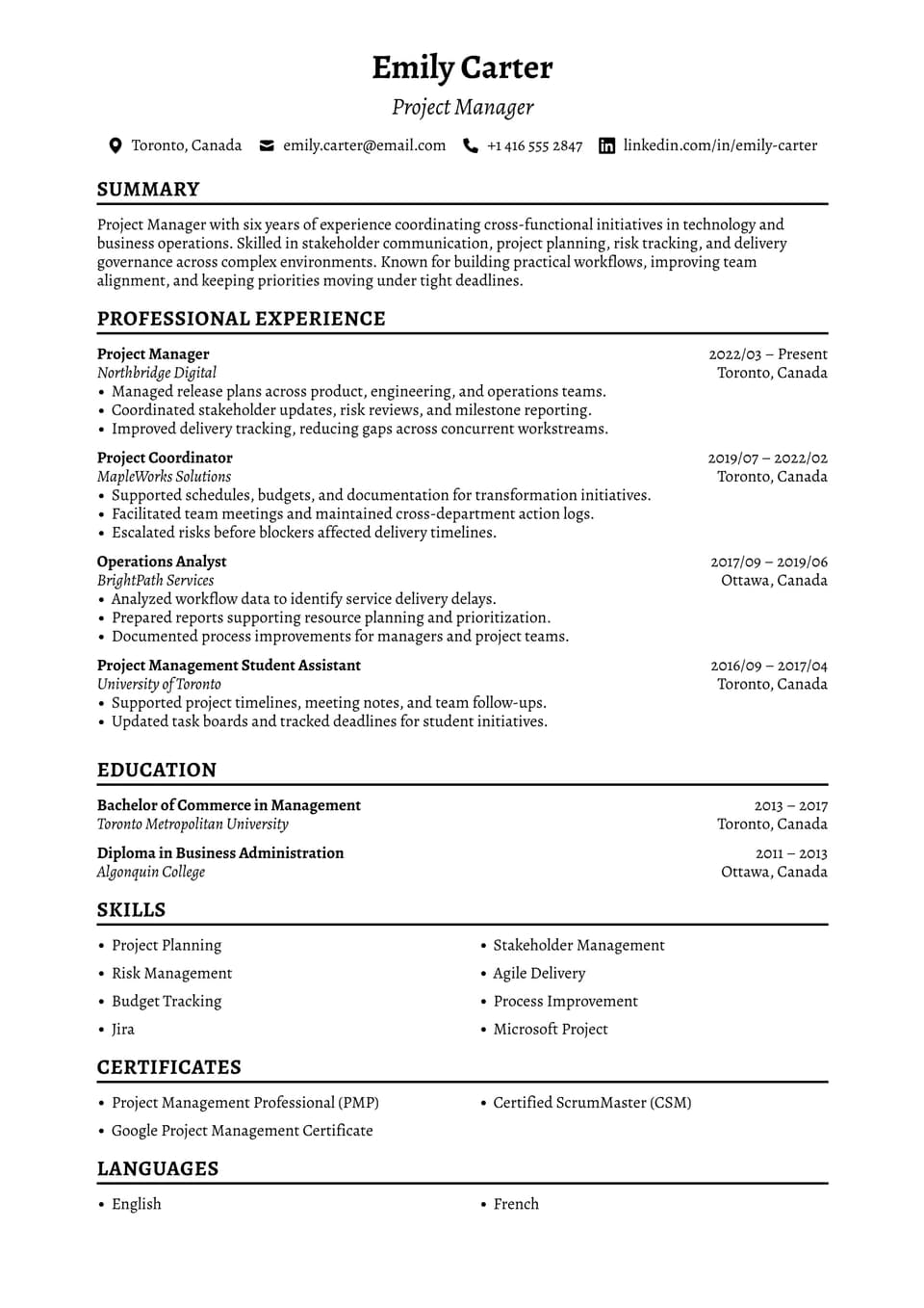 Project Manager